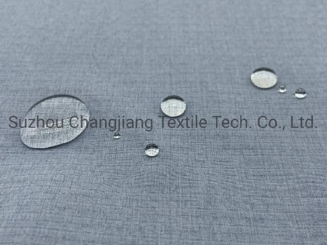 2L Texture Cotton Like Polyester Fabric for Functional Outdoor Down Jacket