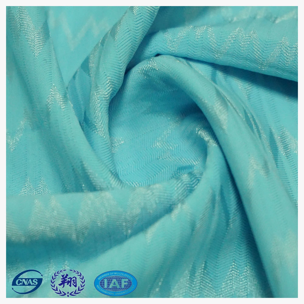 High Quality Polyester Spandex Jacquard Fabric for Underwear Lingerie Swimsuit